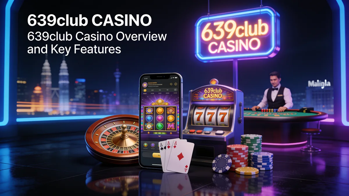 639club Casino Overview and Key Features: 639club guide for players in the Philippines